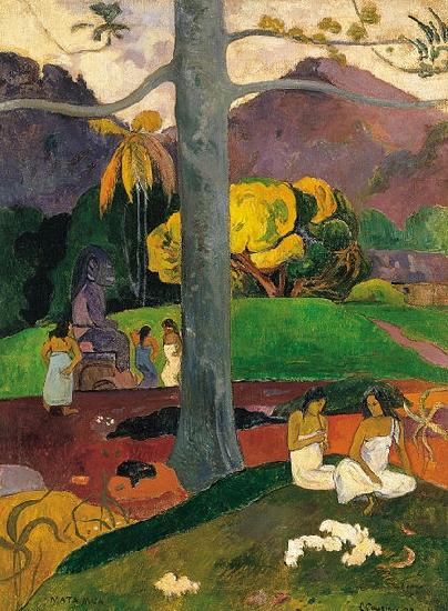 Paul Gauguin Mata Mua France oil painting art